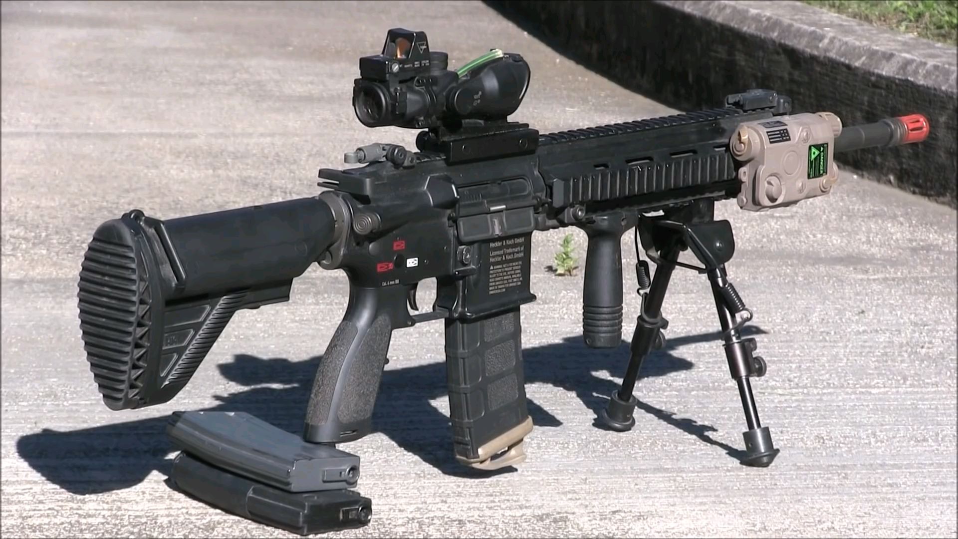 【USAirsoft】Umarex/VFC H&K M27 四等人步兵自动小铳测评